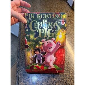JK Rowling The Christmas Pig Childrens Hardcover Book‎